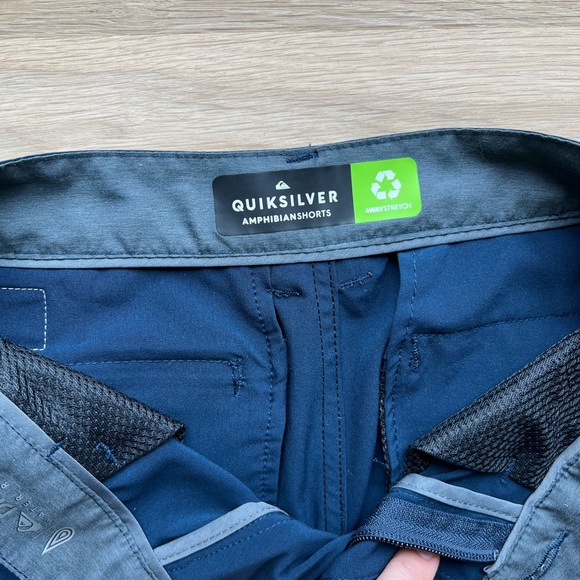 (2) School Uniform Quiksilver Amphibian Shorts with Stretch - Picture 2 of 8